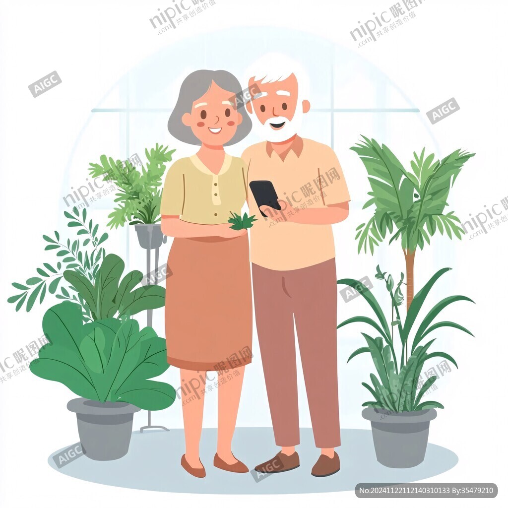 晚年生活素材