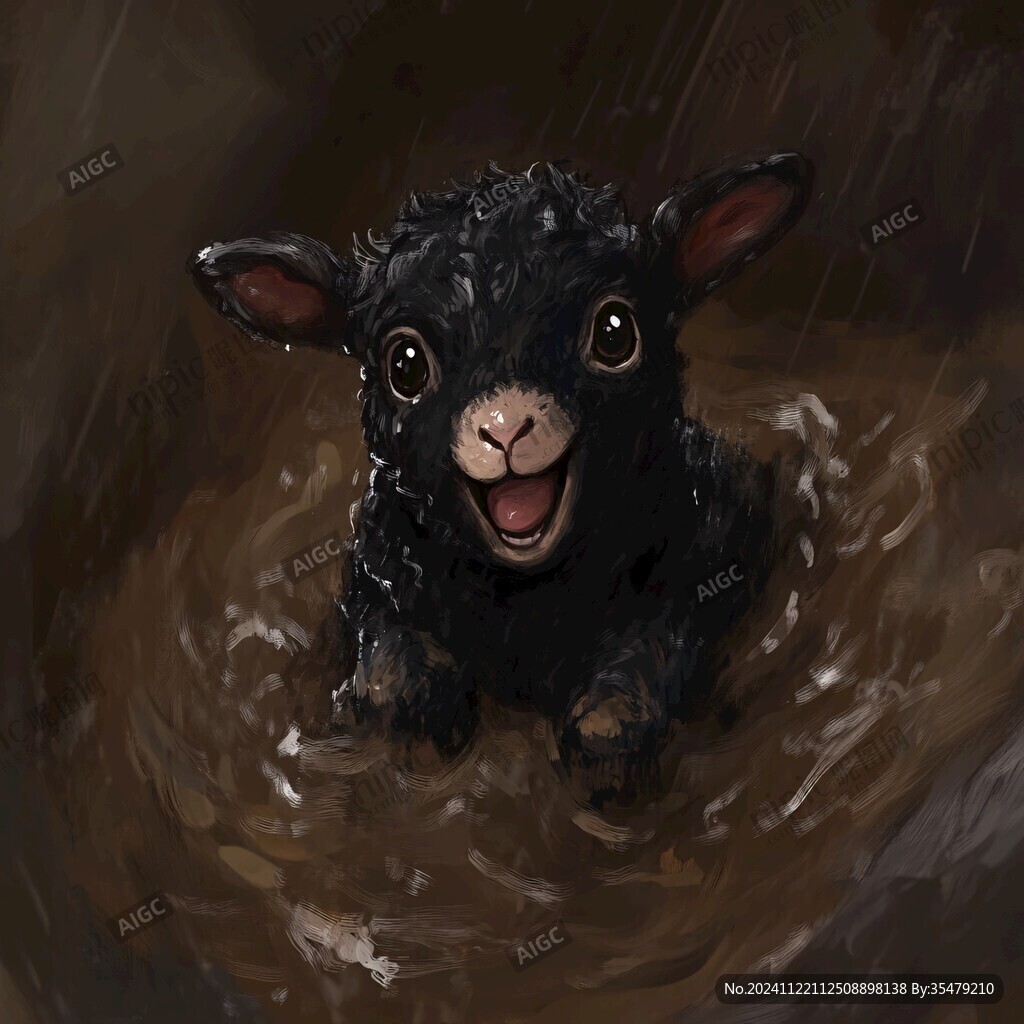 小牛雨水圖
