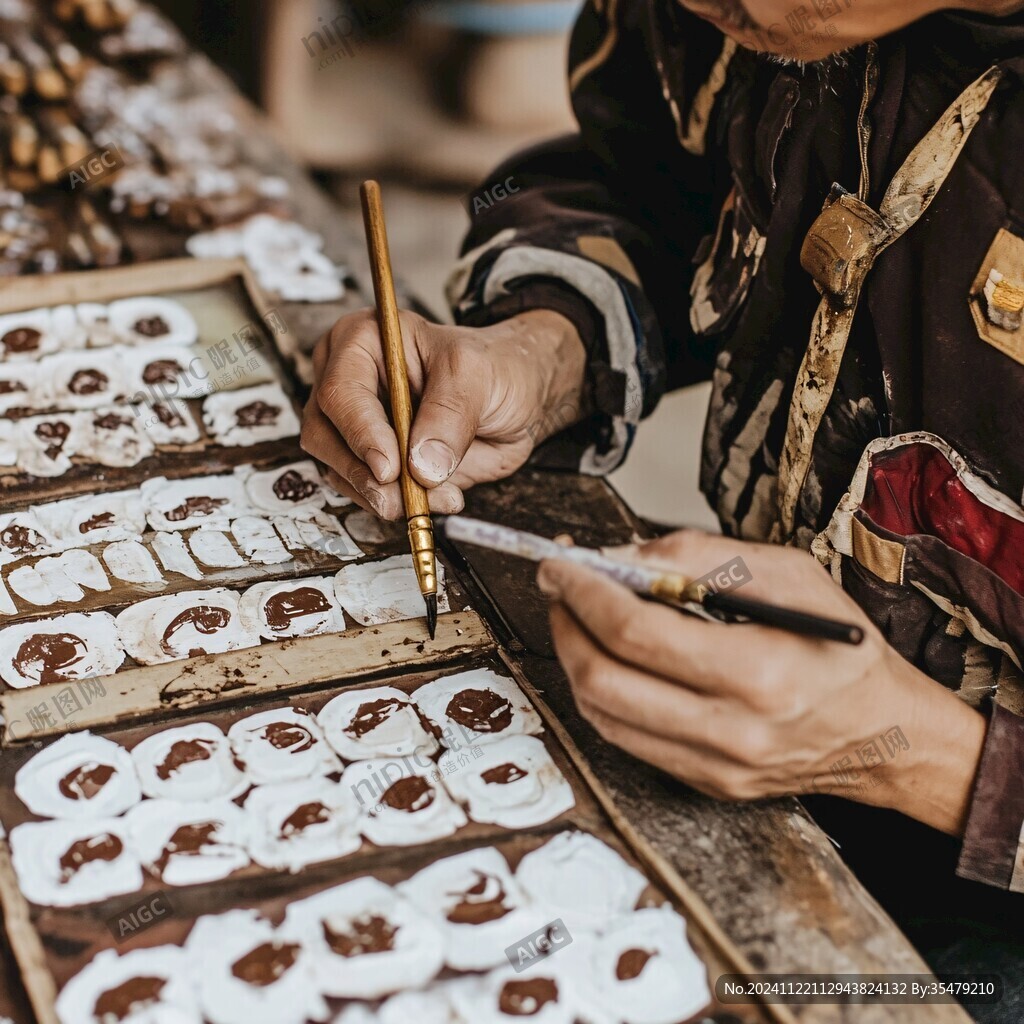 鑲嵌漆藝工匠