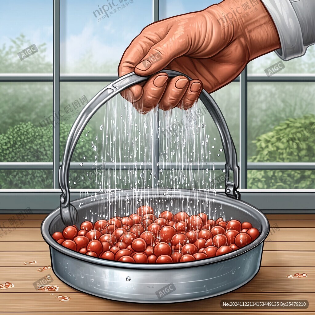 冰糖小番茄插畫