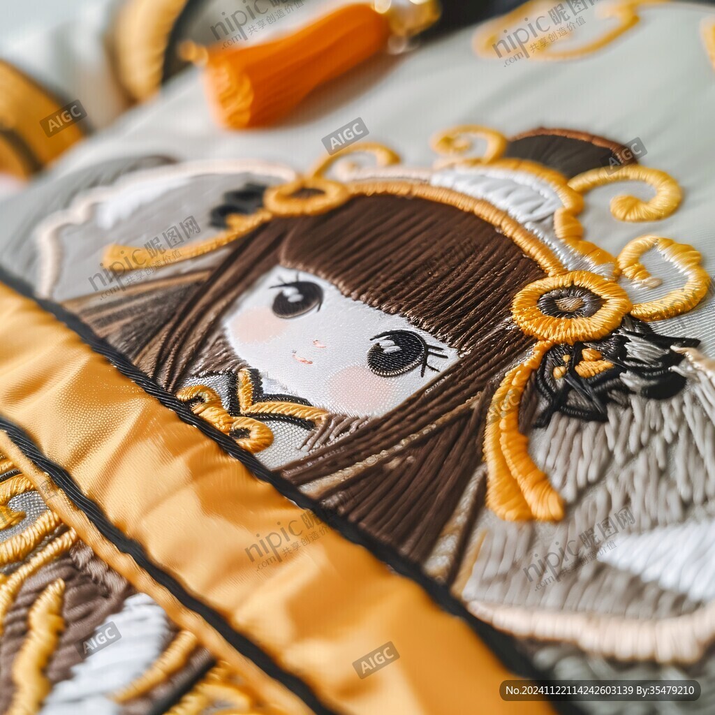 布娃娃局部特寫