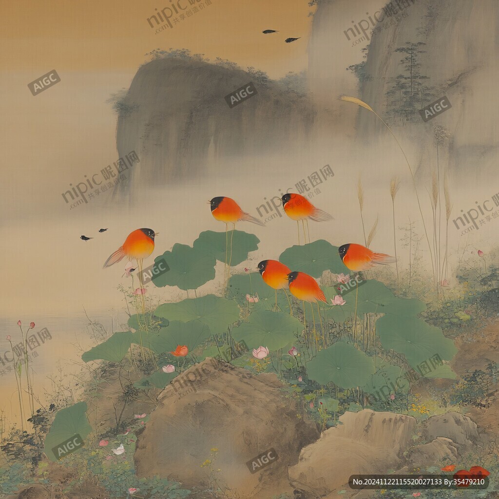 山水金魚