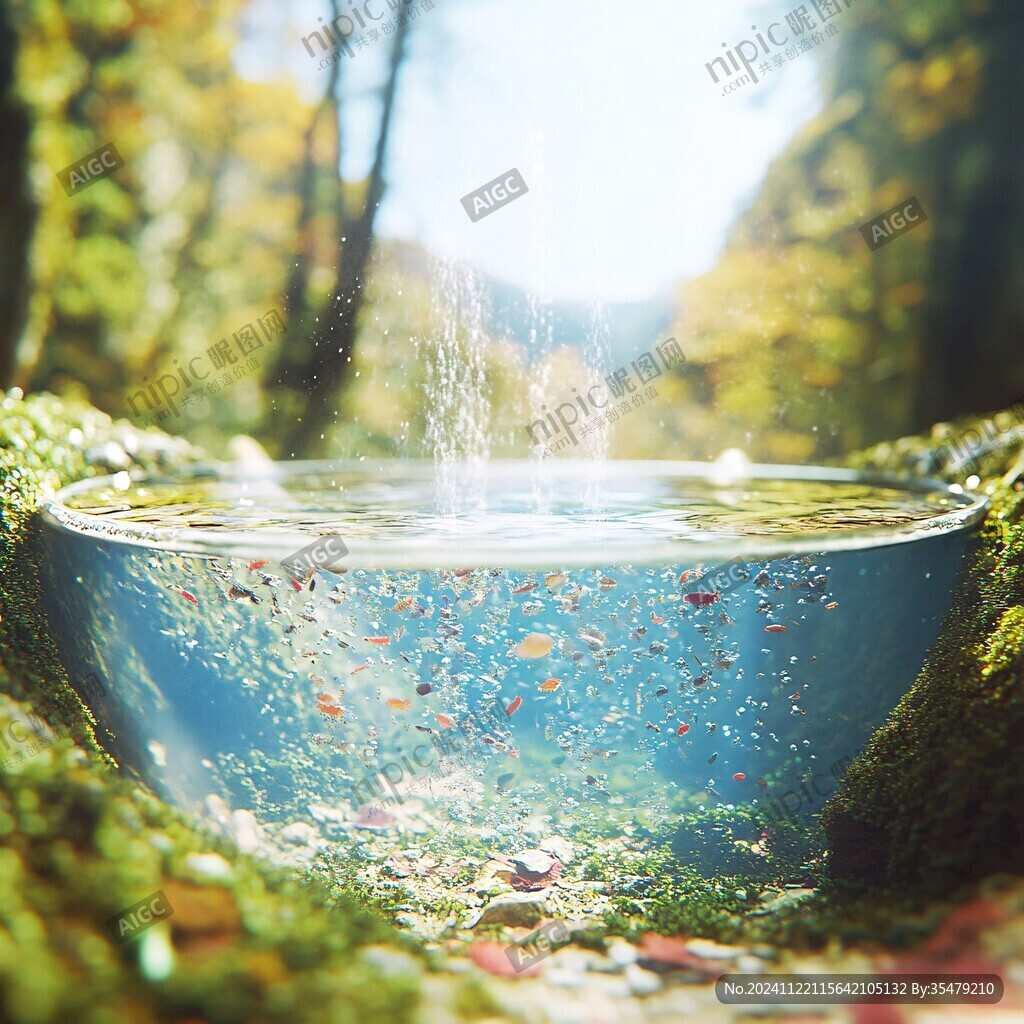 水缸背景圖