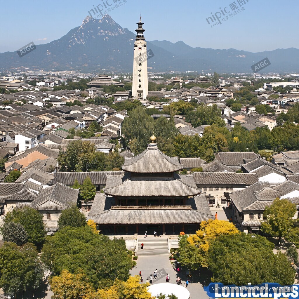 華嚴(yán)塔俯瞰