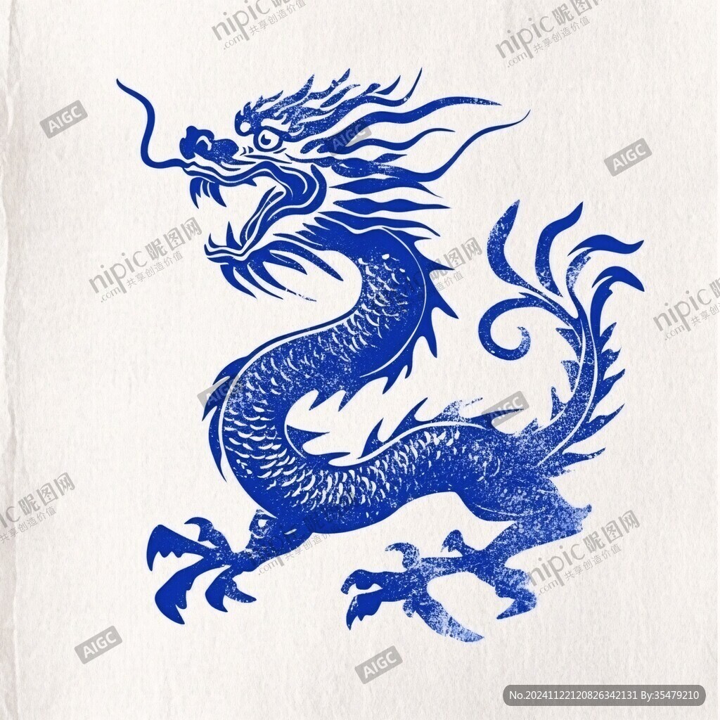 手繪龍設計圖片