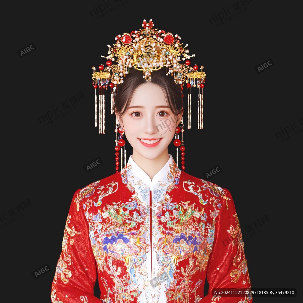 漢服秀禾裝飾