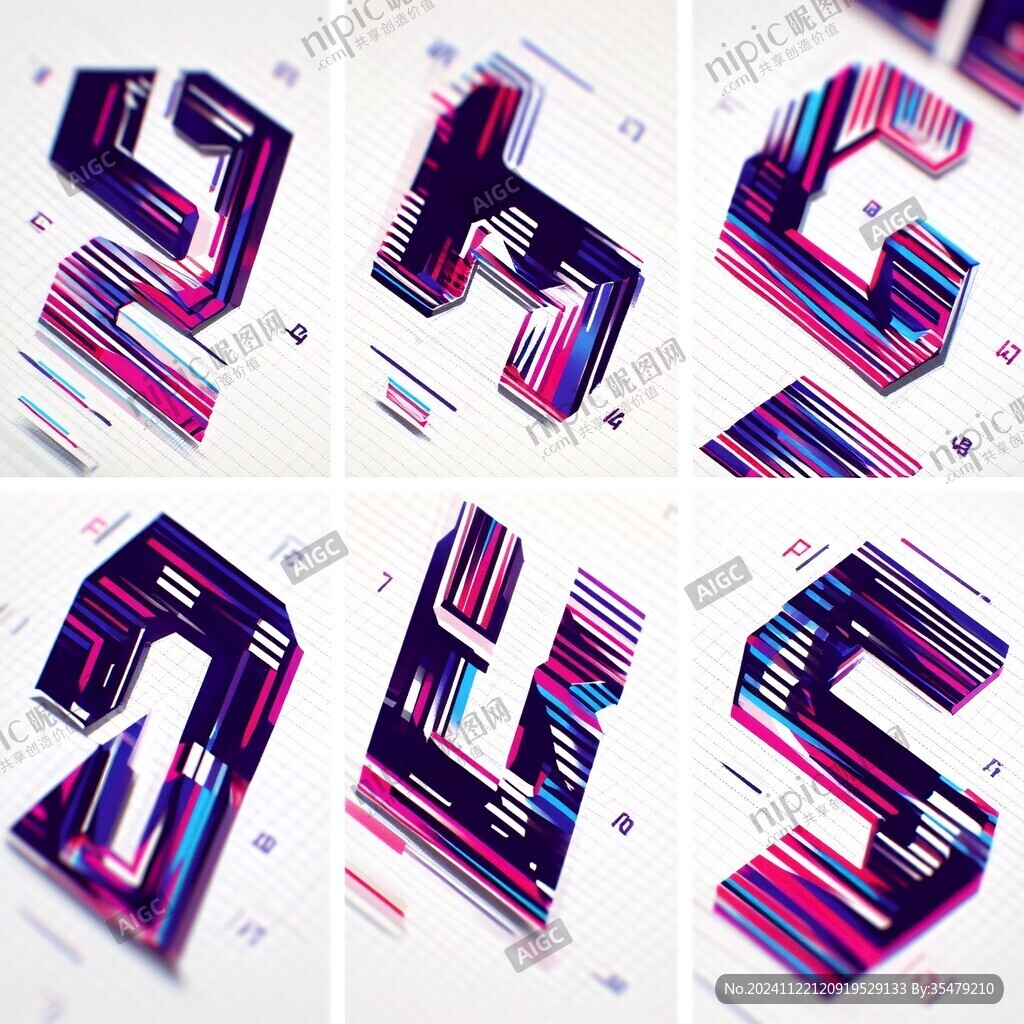 5g抽象字體設(shè)計(jì)