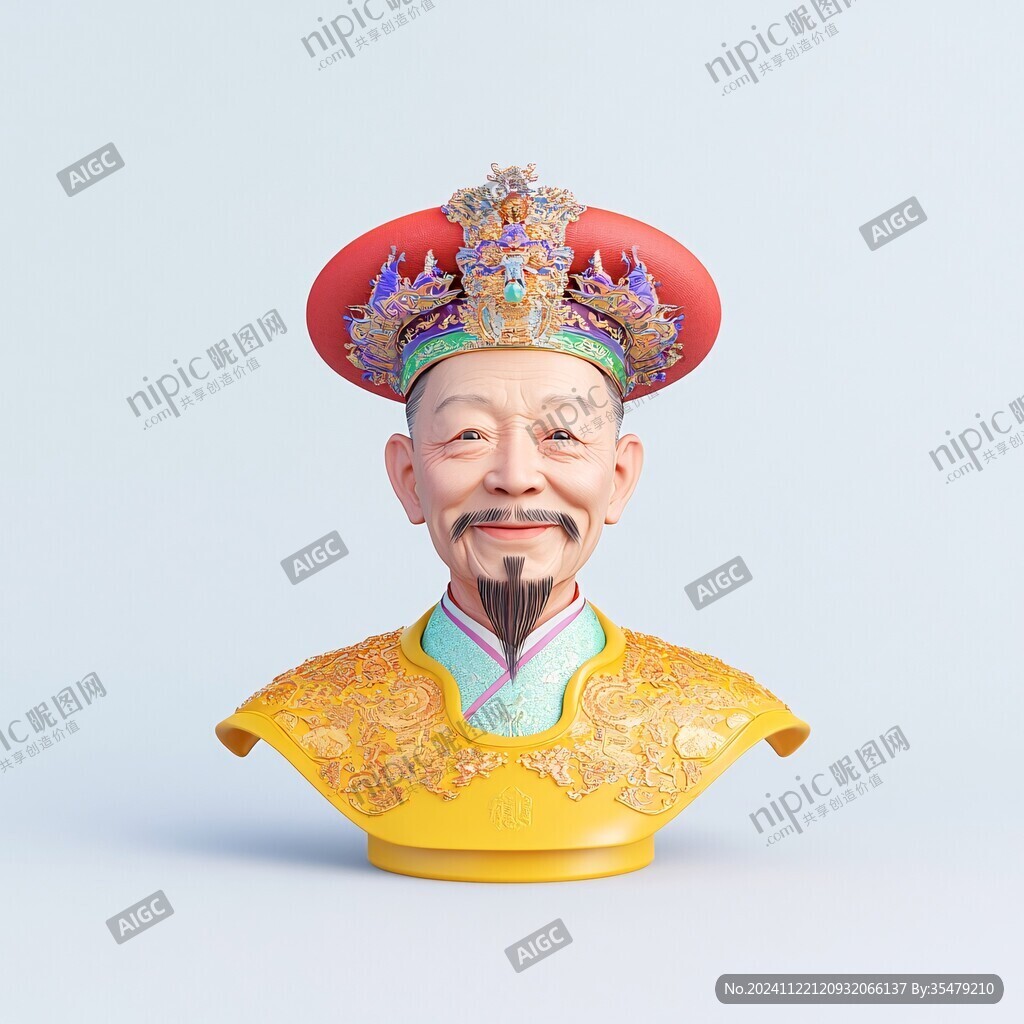 清朝人模型