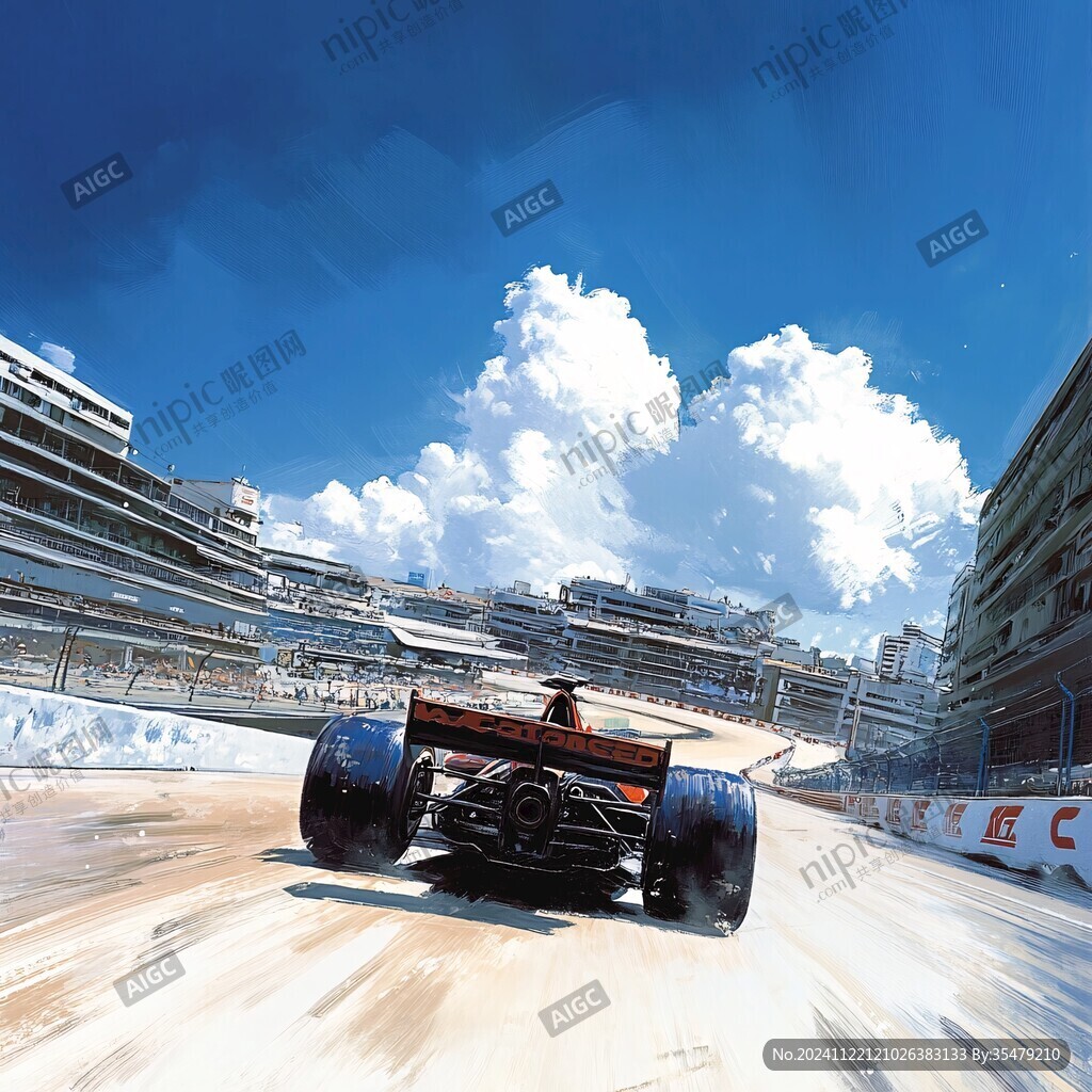 f1賽車全景