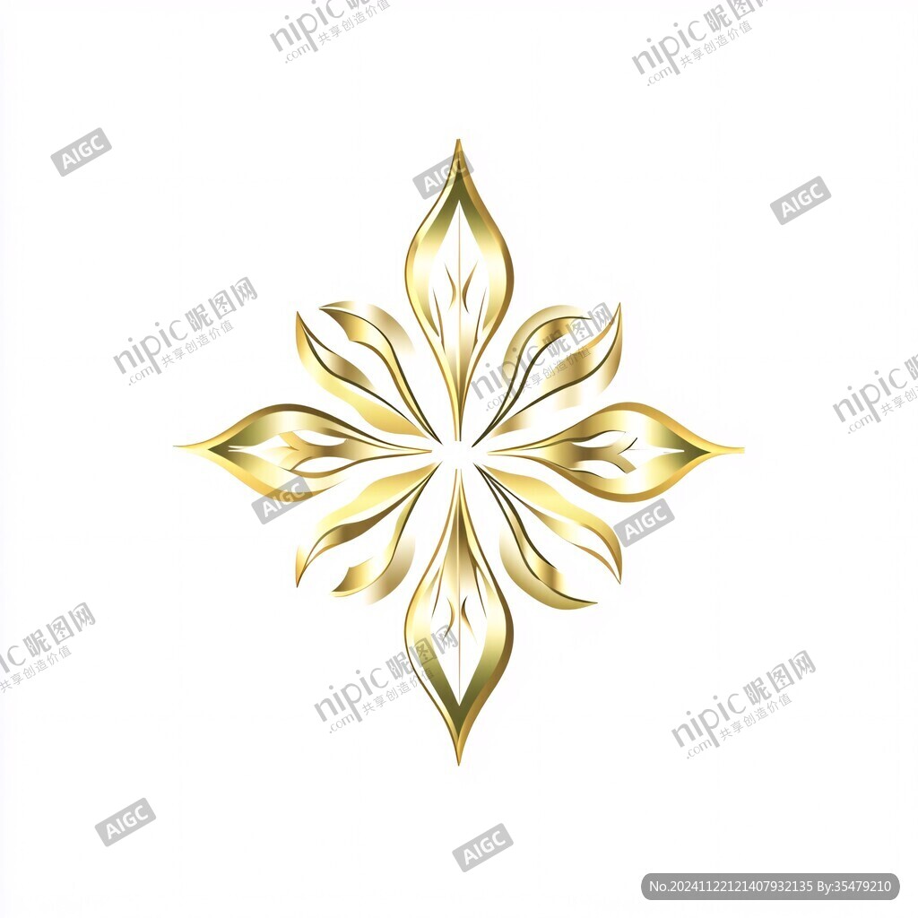 金色花logo設(shè)計(jì)