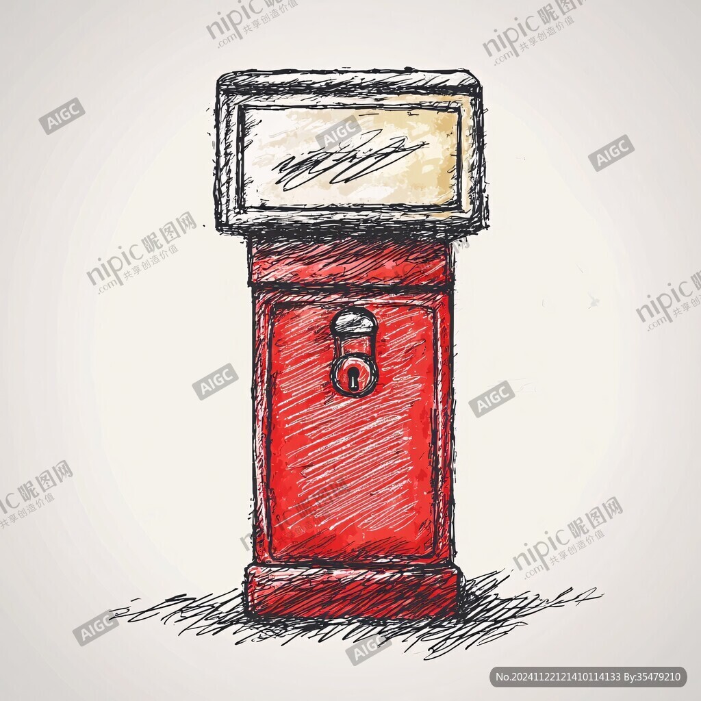 郵筒插畫(huà)