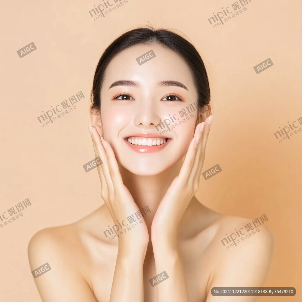 美女面部特寫(xiě)