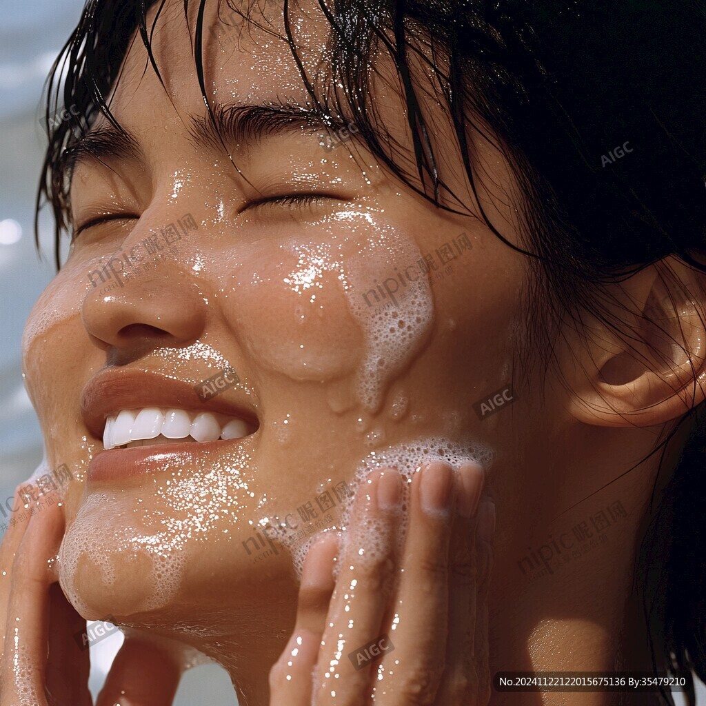 美女濕身
