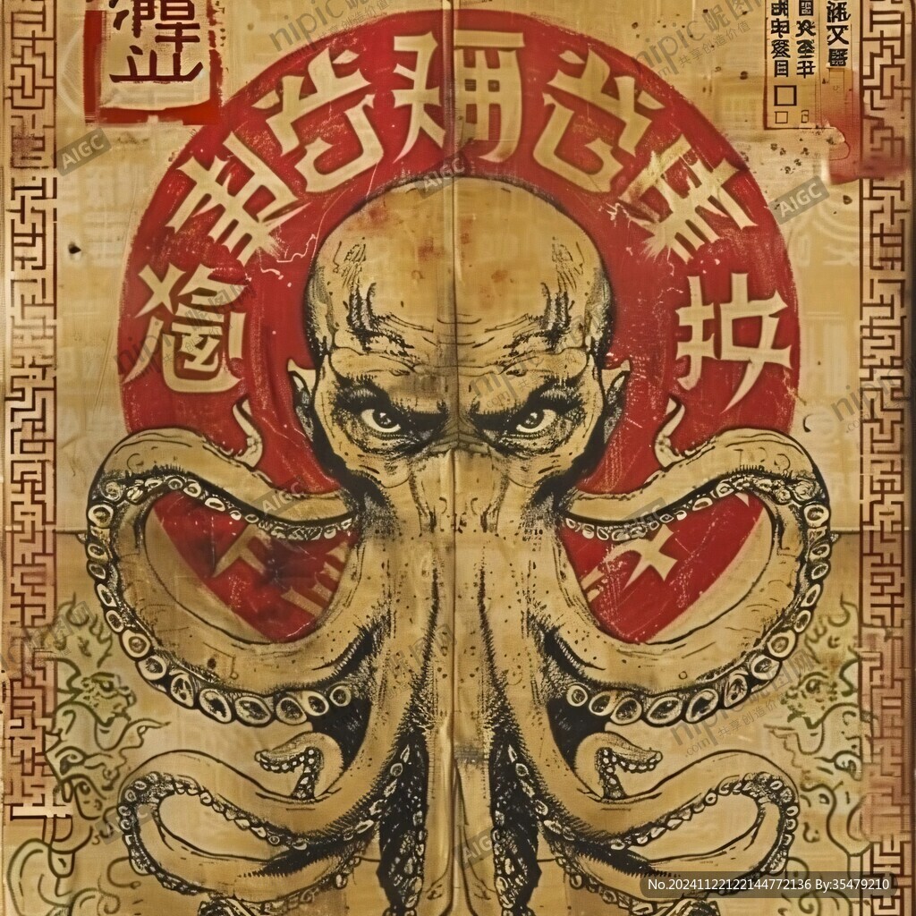 章魚腳海報