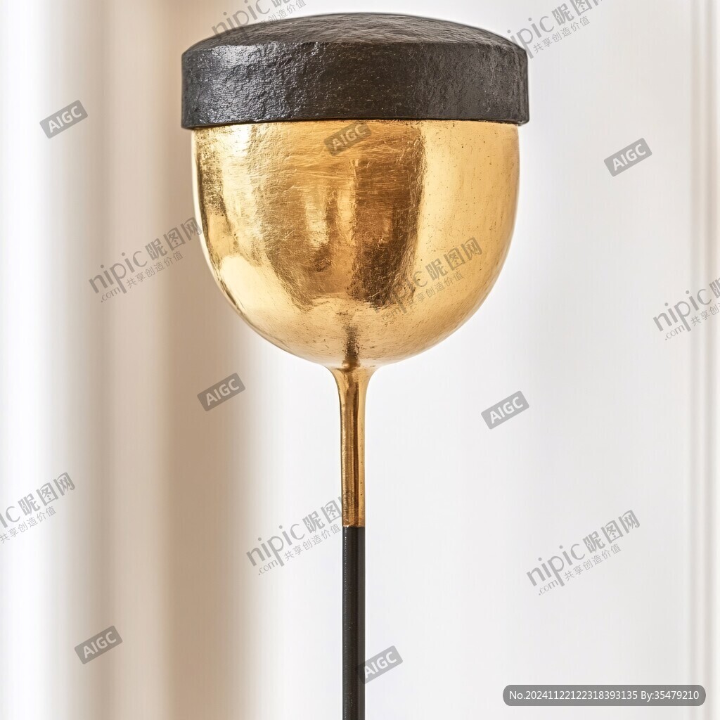 意大利金色臺(tái)燈