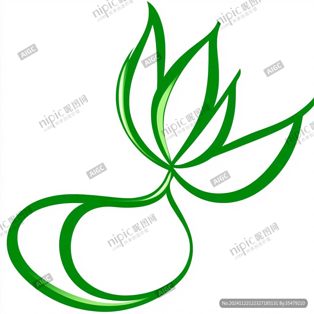 蓮花綠葉logo