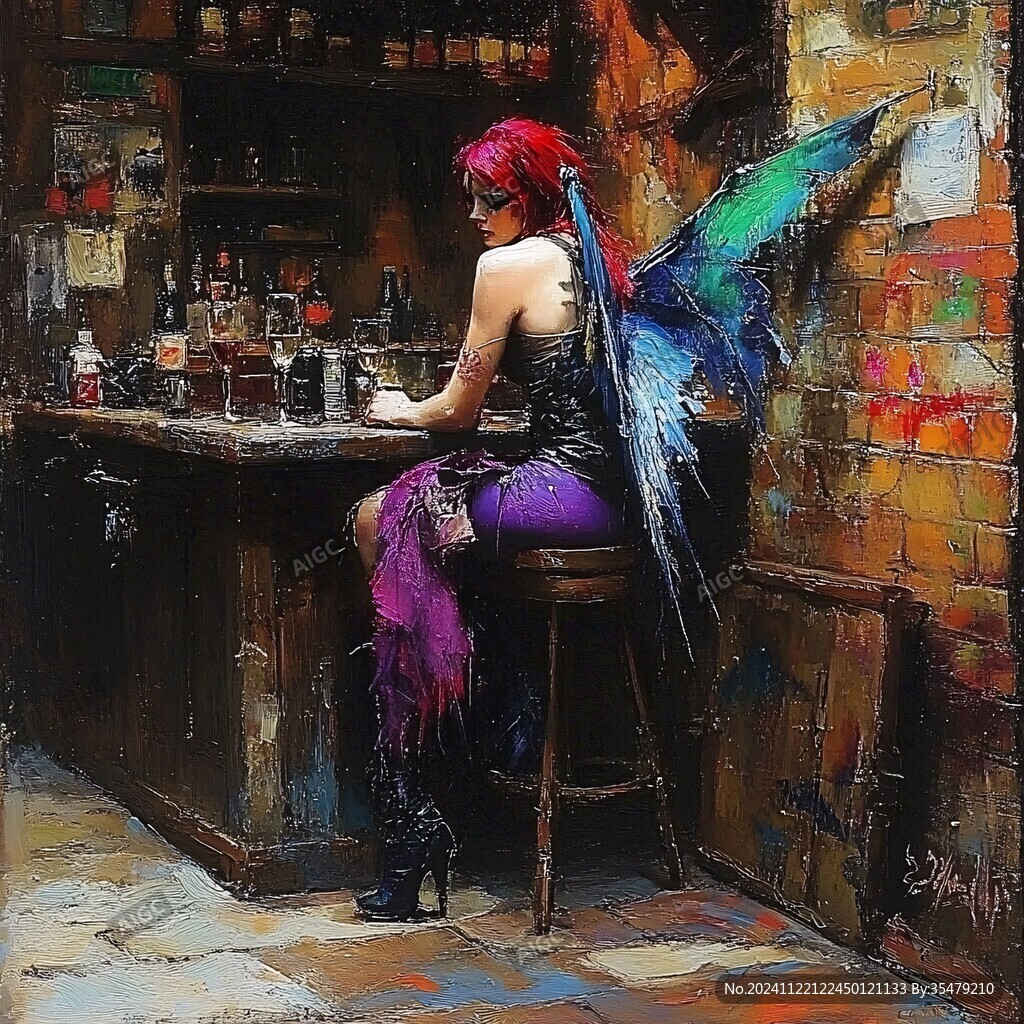 酒吧藝術畫