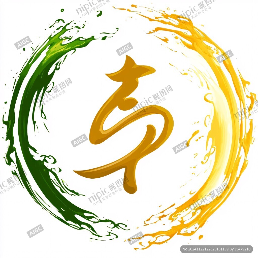 吉漢字logo