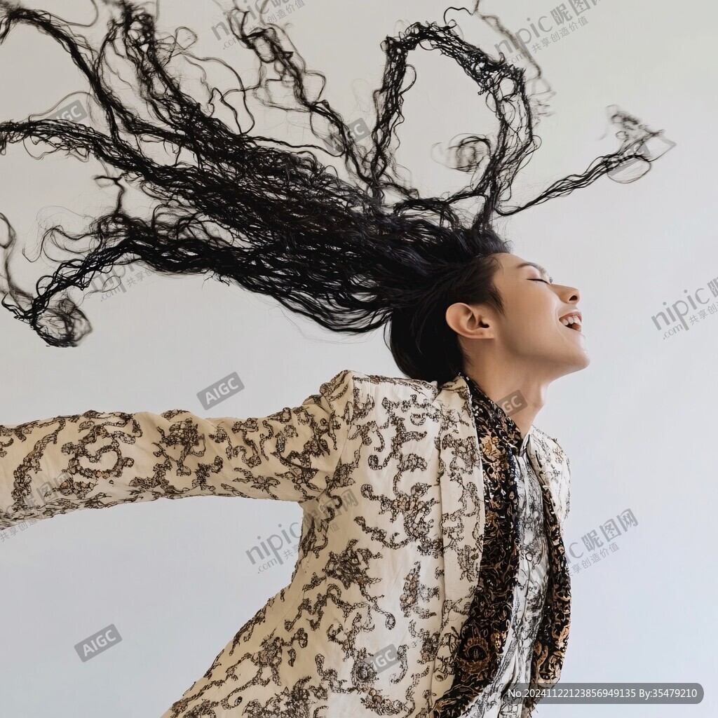 飛舞的發(fā)絲