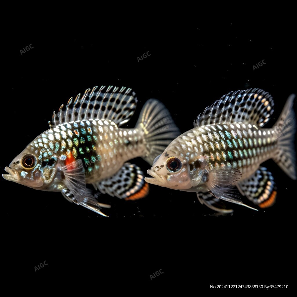 五色銀雪魚