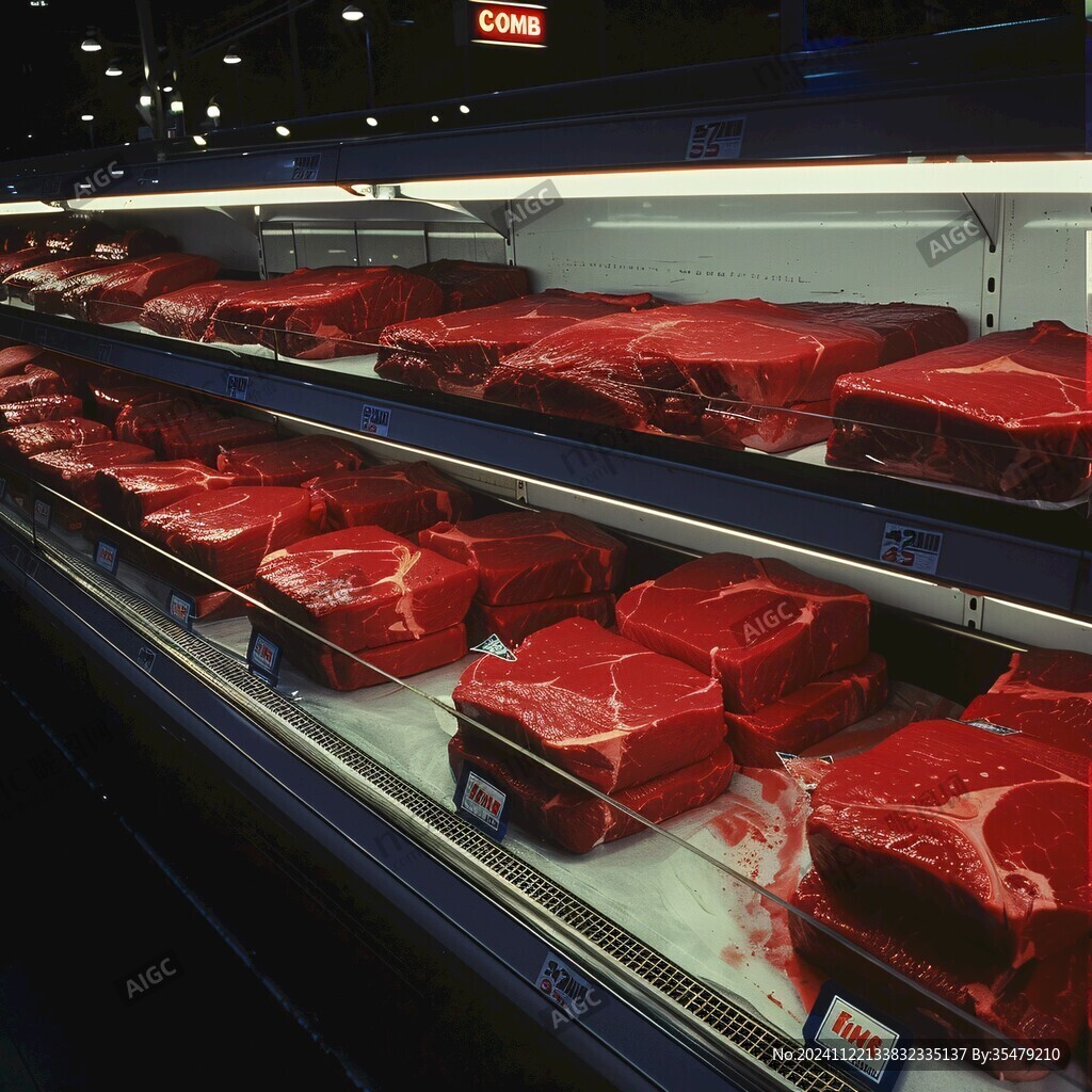 荷蘭超市冷鮮牛排肉