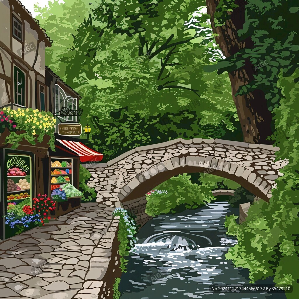小鎮(zhèn)石橋