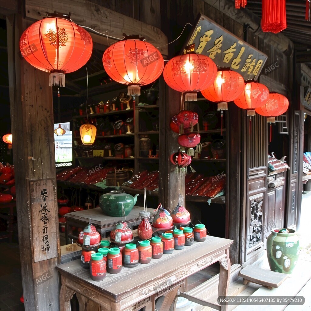 賣(mài)燈籠的店