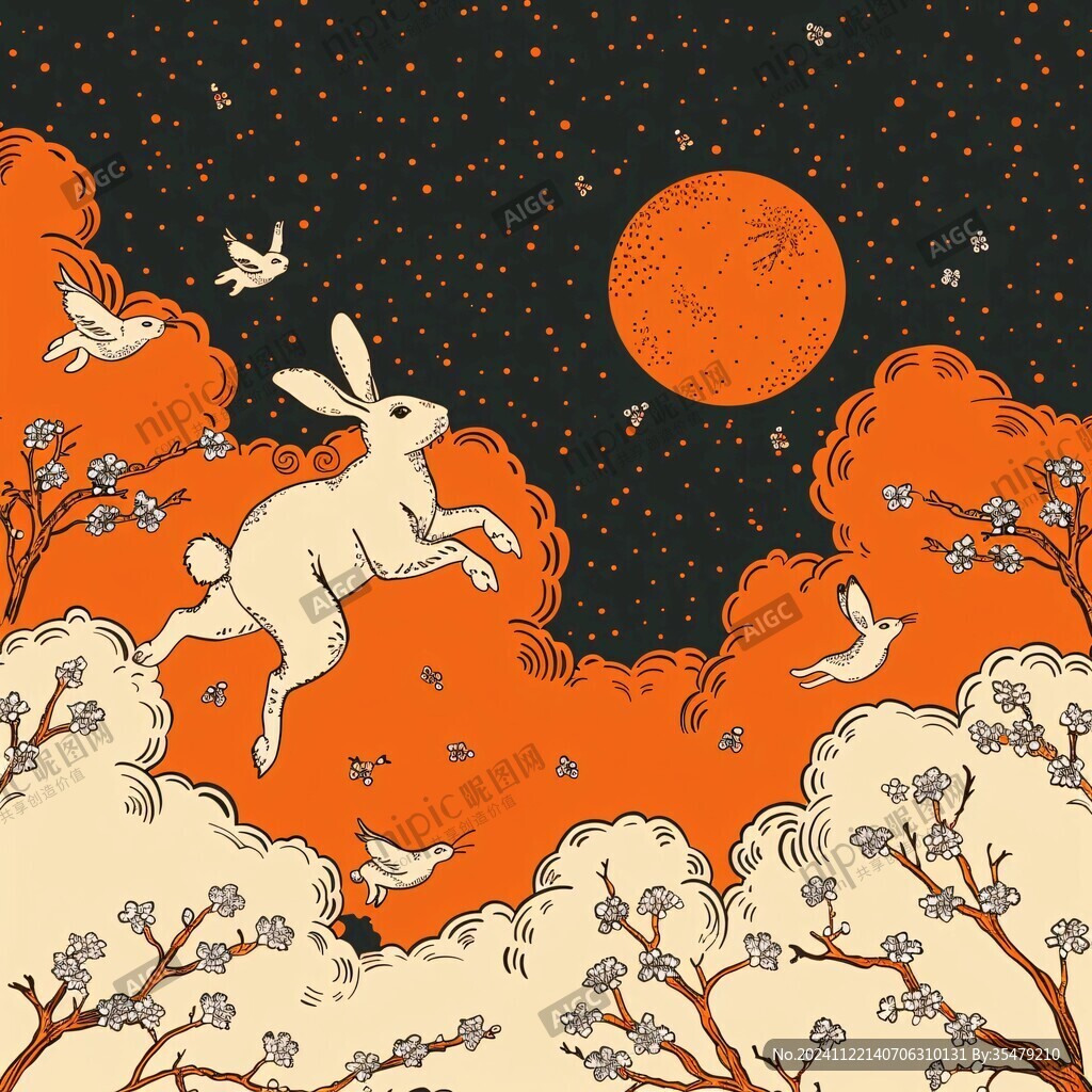 中秋月兔