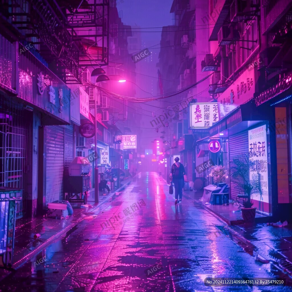 城市賽博朋克