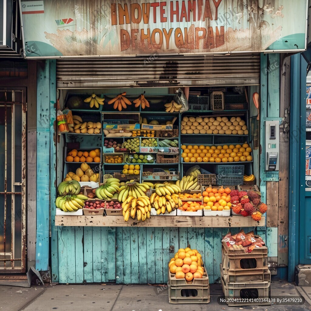 路邊水果店