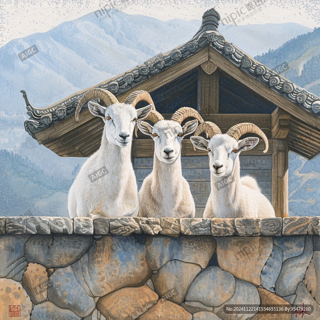 羊餐館壁畫