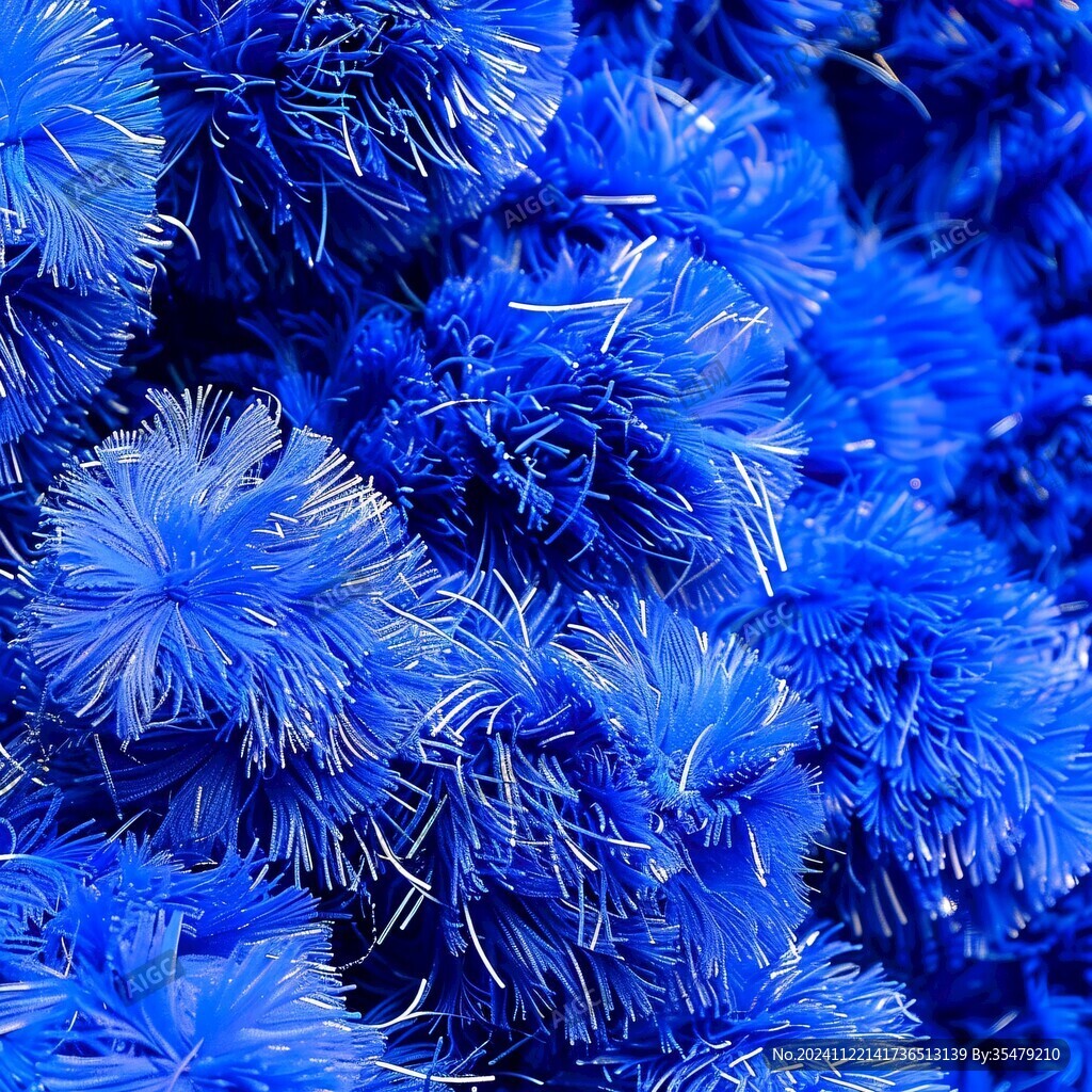 藍白色菊花