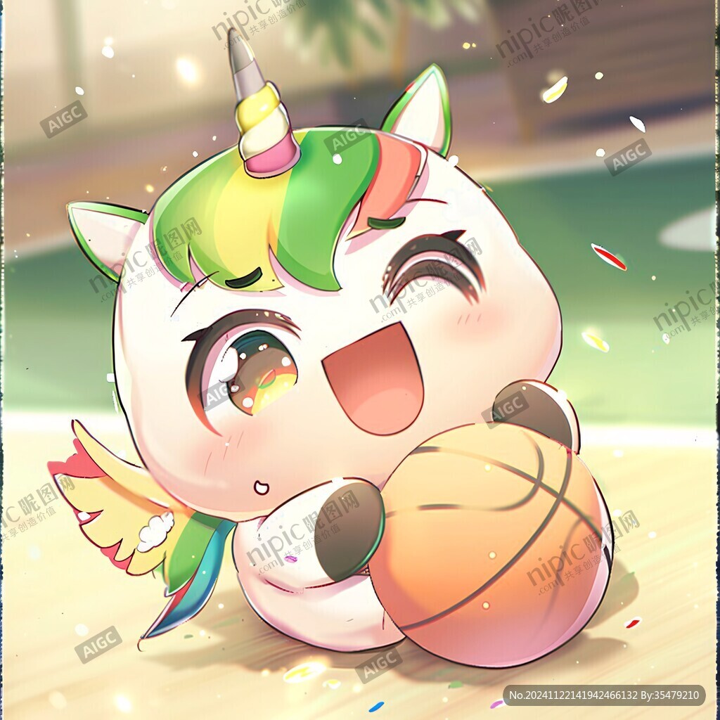 開心獨角獸頭像