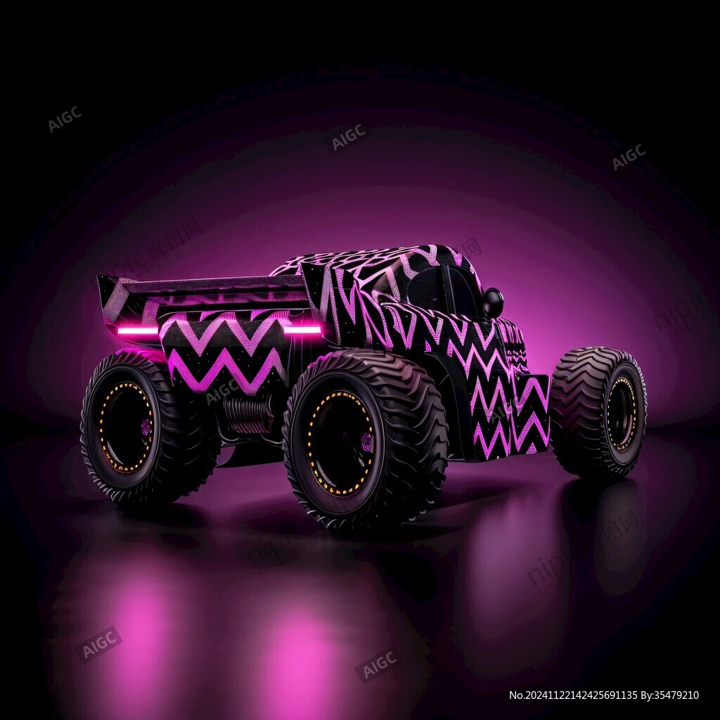 發(fā)光的車(chē)酷炫車(chē)