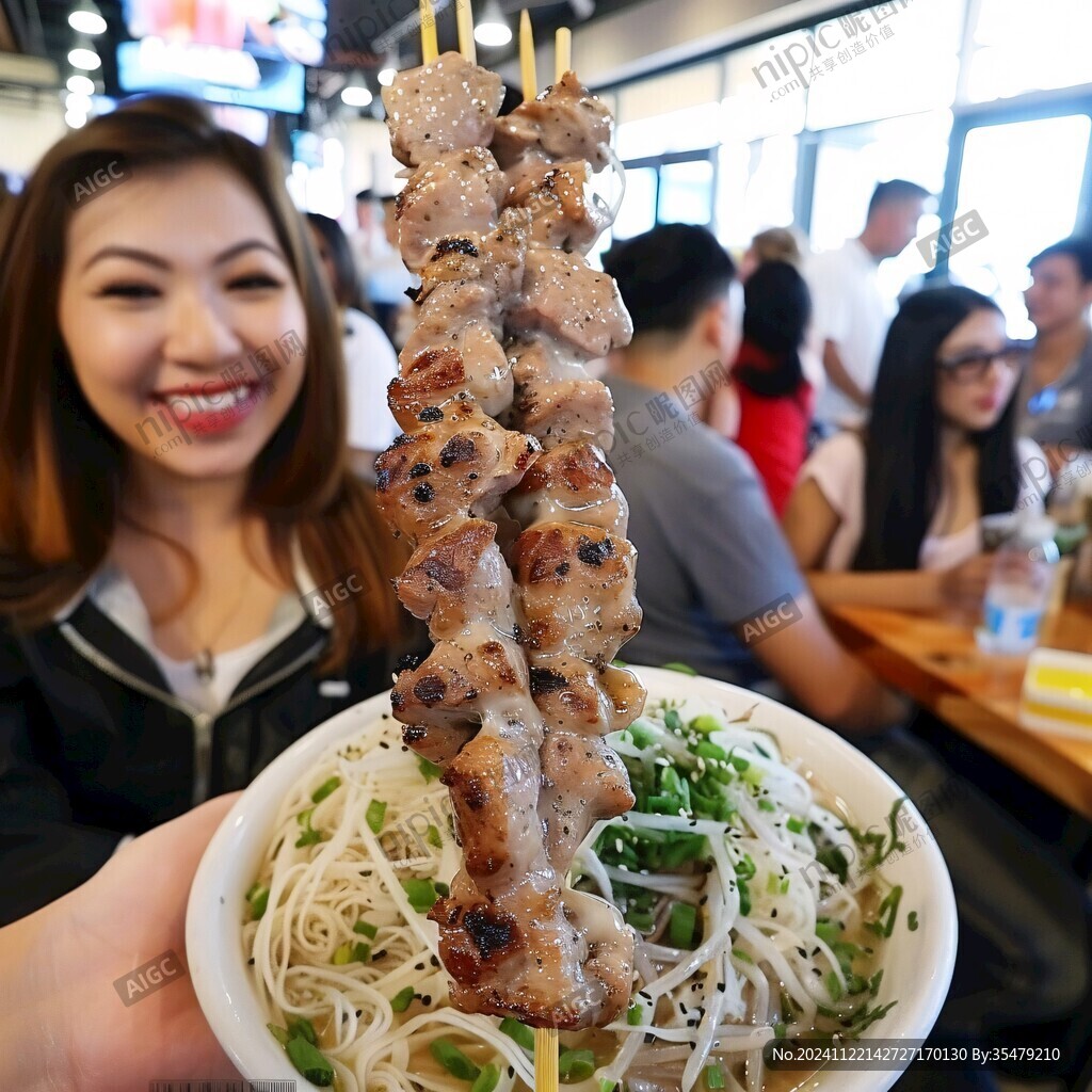 網(wǎng)紅超大羊肉串