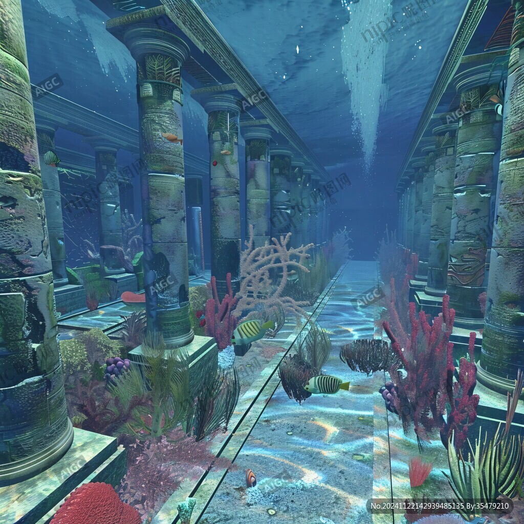 海底仿真場景