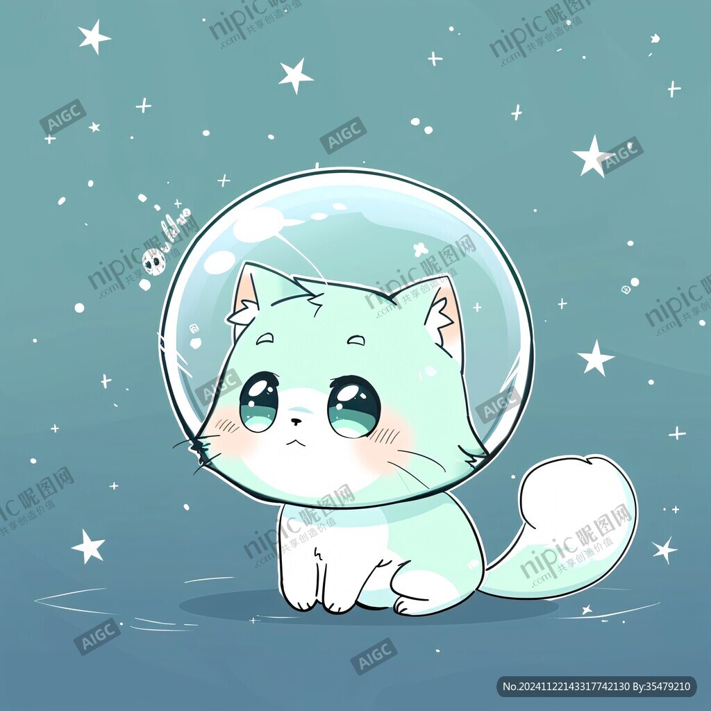 萌萌小奶貓ip形象