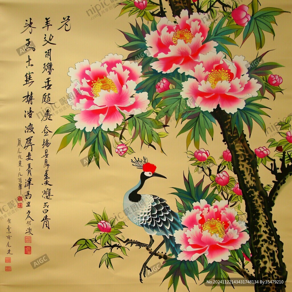 平安富貴圖