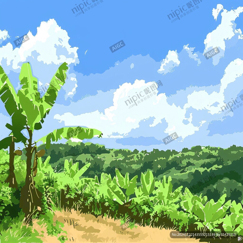 電腦繪制風景