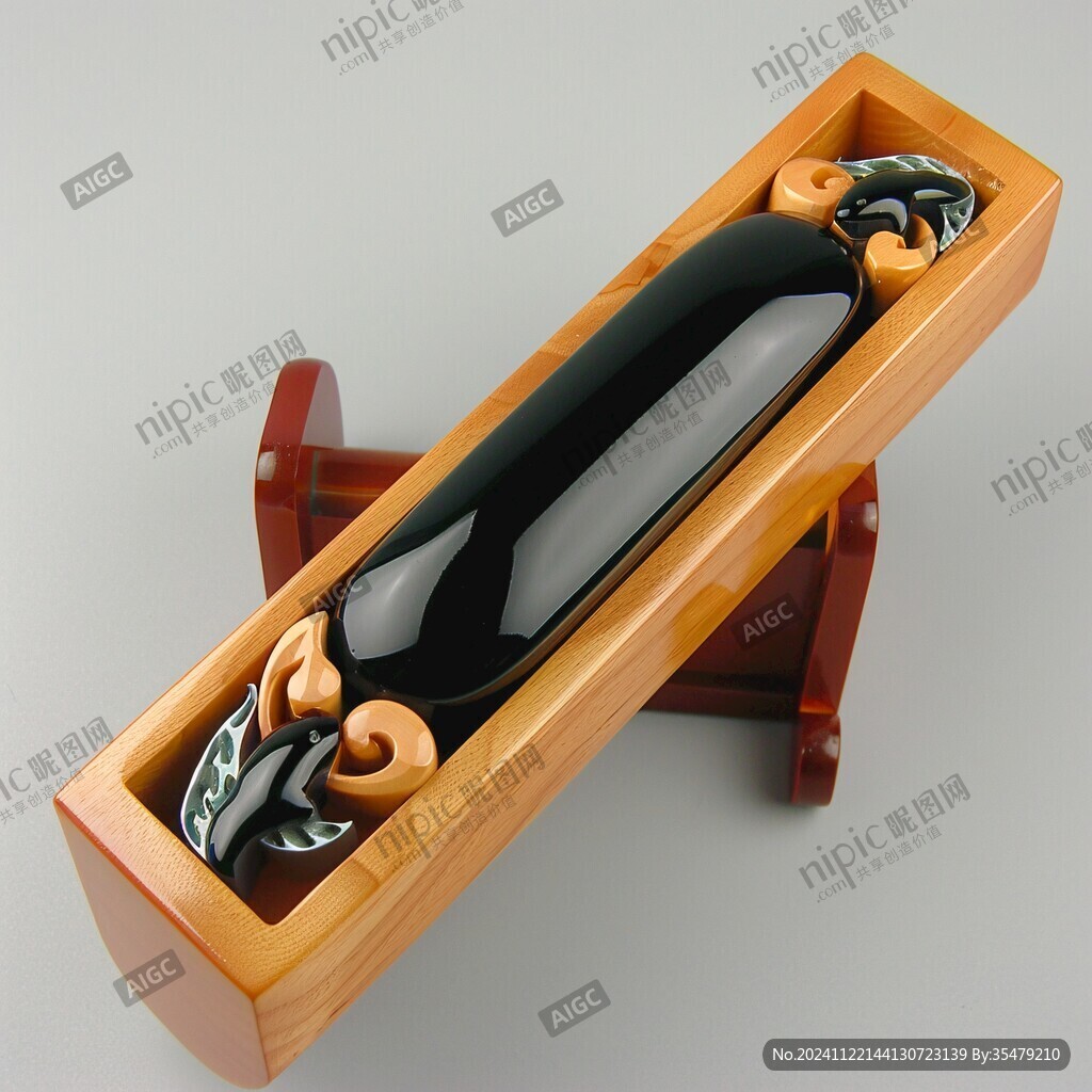 烏木器物座