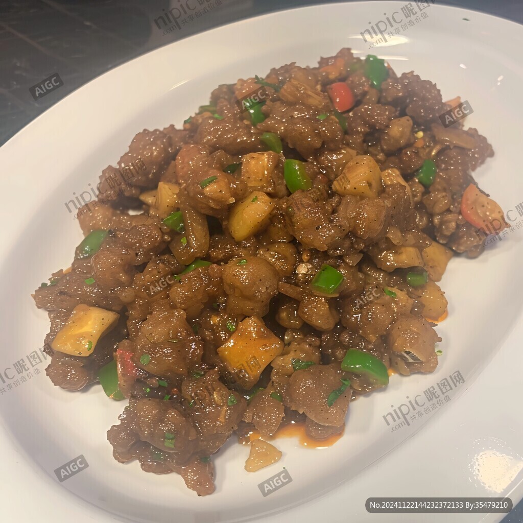 爆牛柳粒