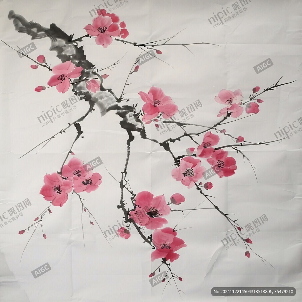 原創(chuàng)梅花圖