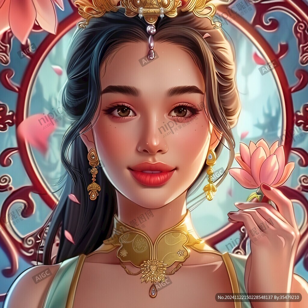 寫實(shí)人物插畫