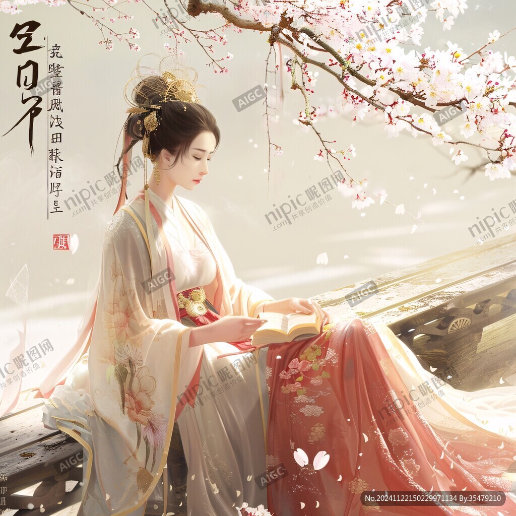 二十四節(jié)氣美人圖