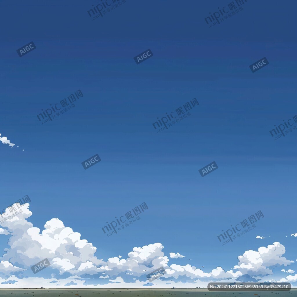 動漫白云素材