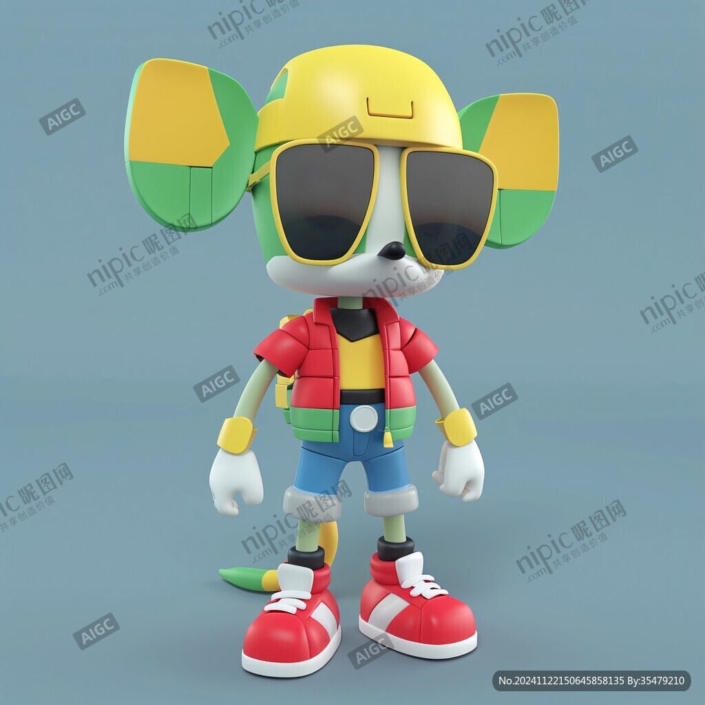 3d吉祥物
