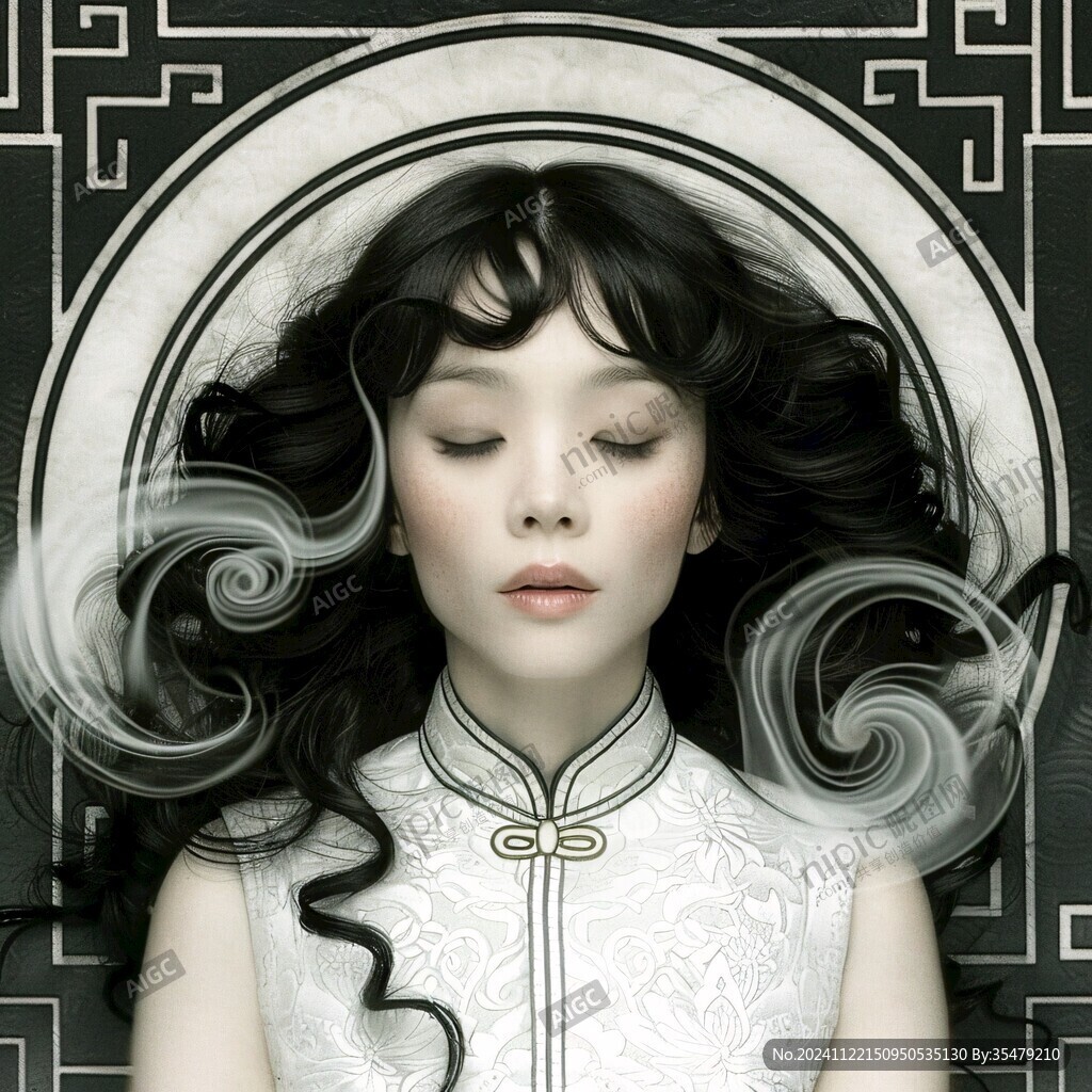 新中式美女