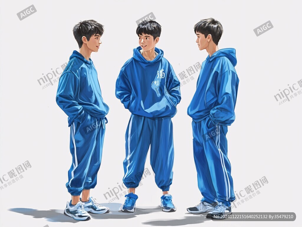 穿衛衣的男生