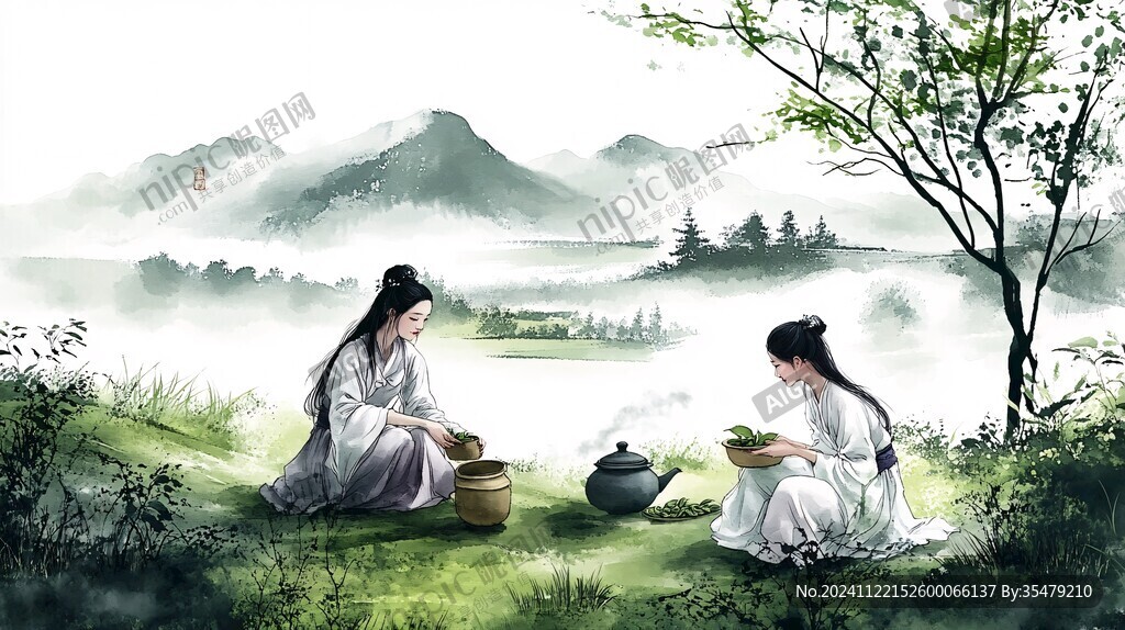 古風(fēng)采茶