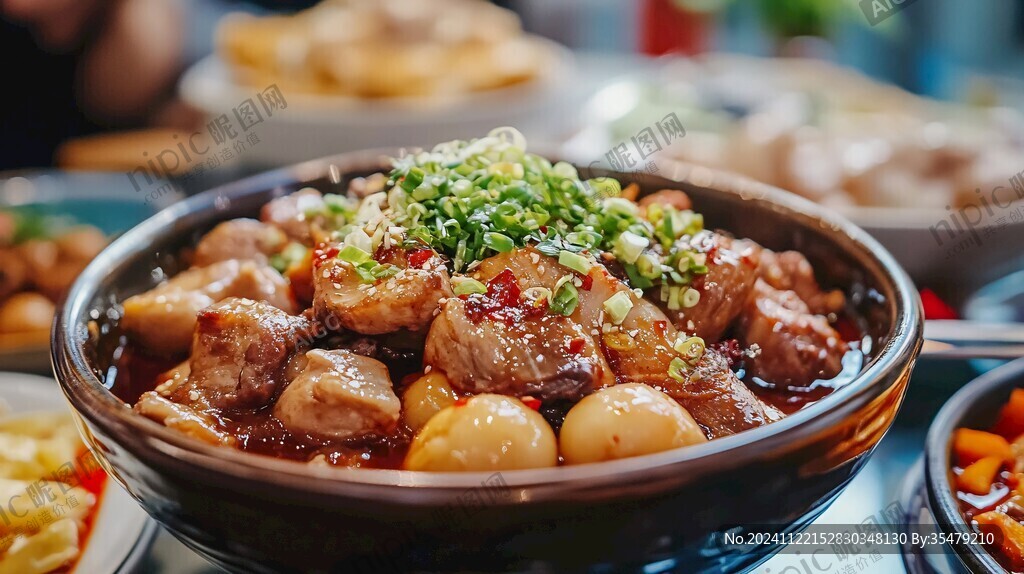 肉丸冒菜